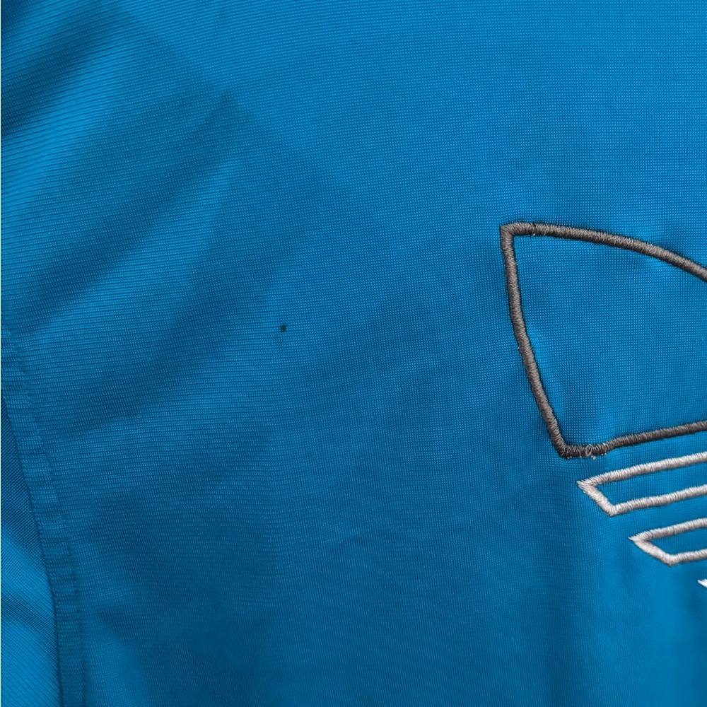 Adidas Turquoise Track Jacket - Picture 8 of 8